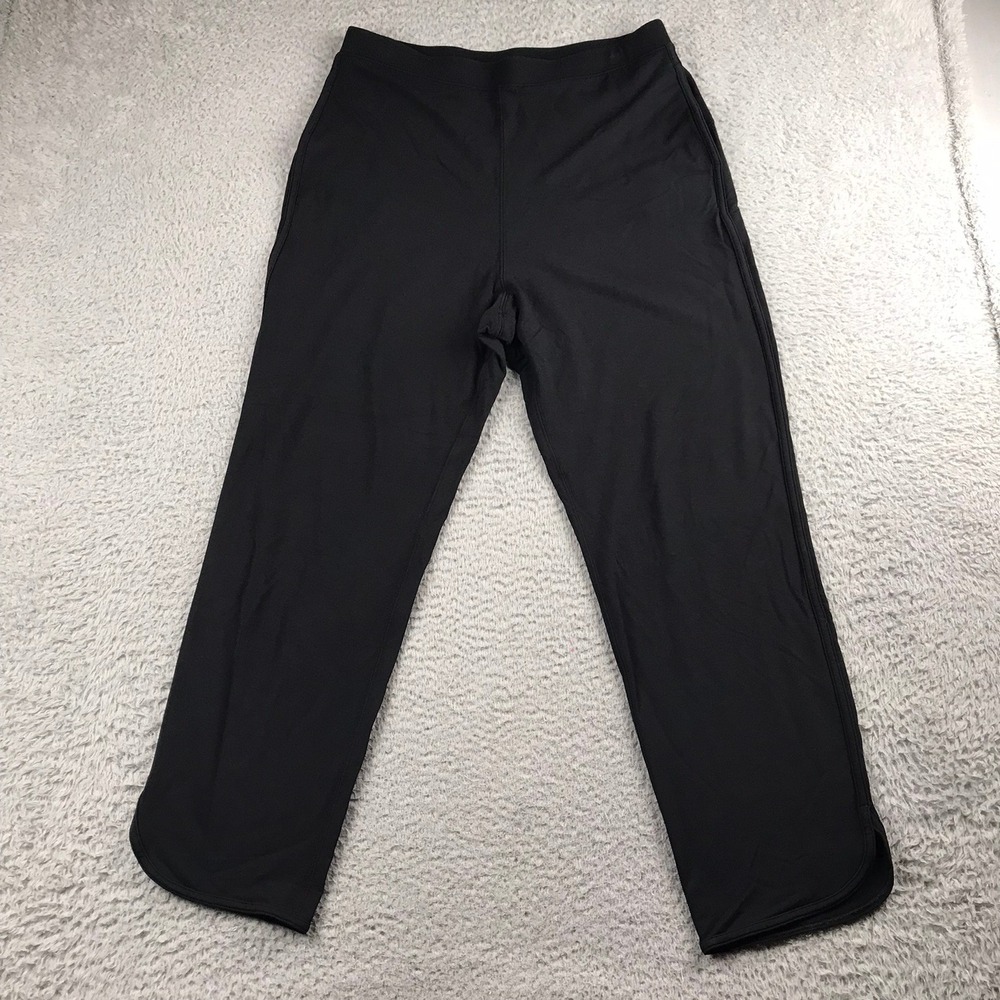 Lululemon Every Moment Pants Womens 10 (31x27) Black High Rise Straight Leg